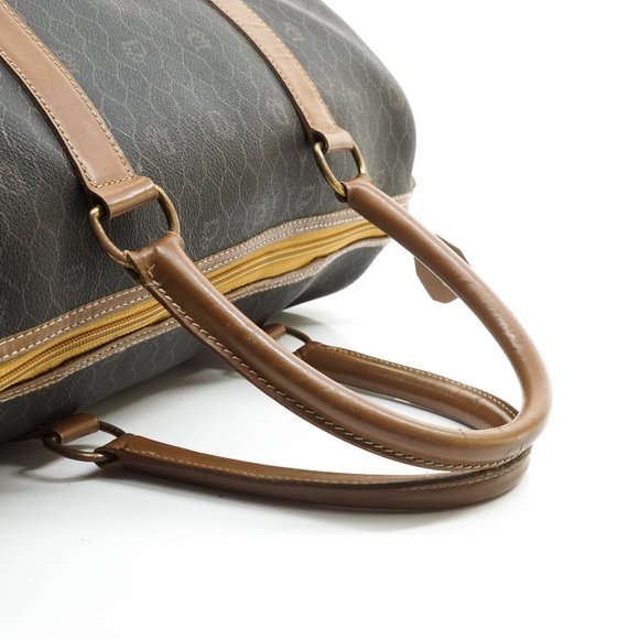 Auth Christian Dior Hand Bag Pvc Dark #15989C12 - Picture 5 of 14